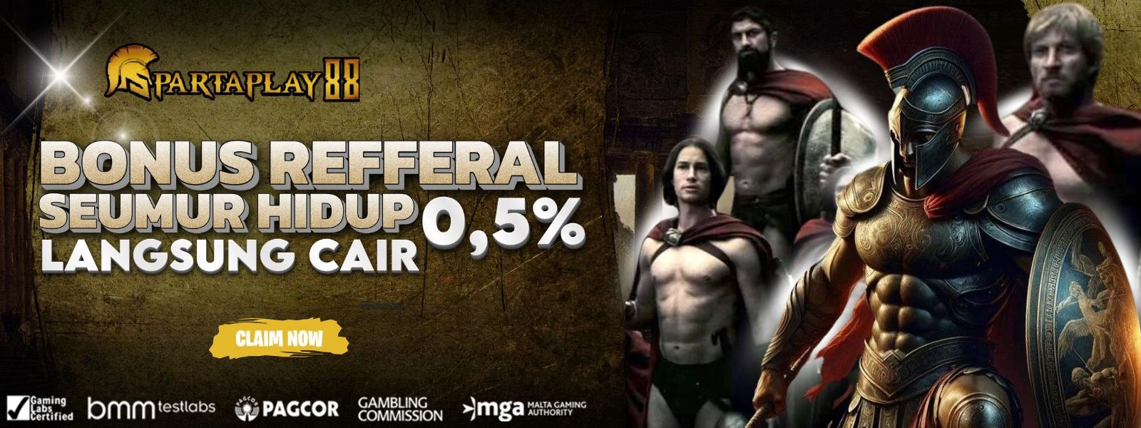 BONUS REFFERAL SEUMUR HIDUP 0.5%