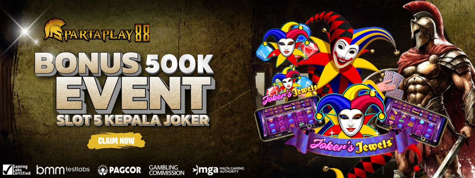 EVENT EXTRA BONUS 5 KEPALA JOKER